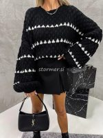 Pulover Sidney, bel - slika 8