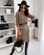 Obleka Cecelia, črna - slika 11