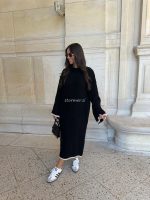 Obleka Diya, siva - slika 3