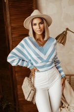 Pulover Destiny, bel - slika 7