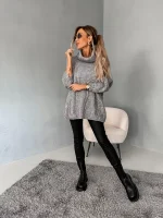 Pulover Faith, siv - slika 2