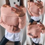 Pulover Julie, puder - slika 2