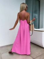 Obleka Regan, roza - slika 3