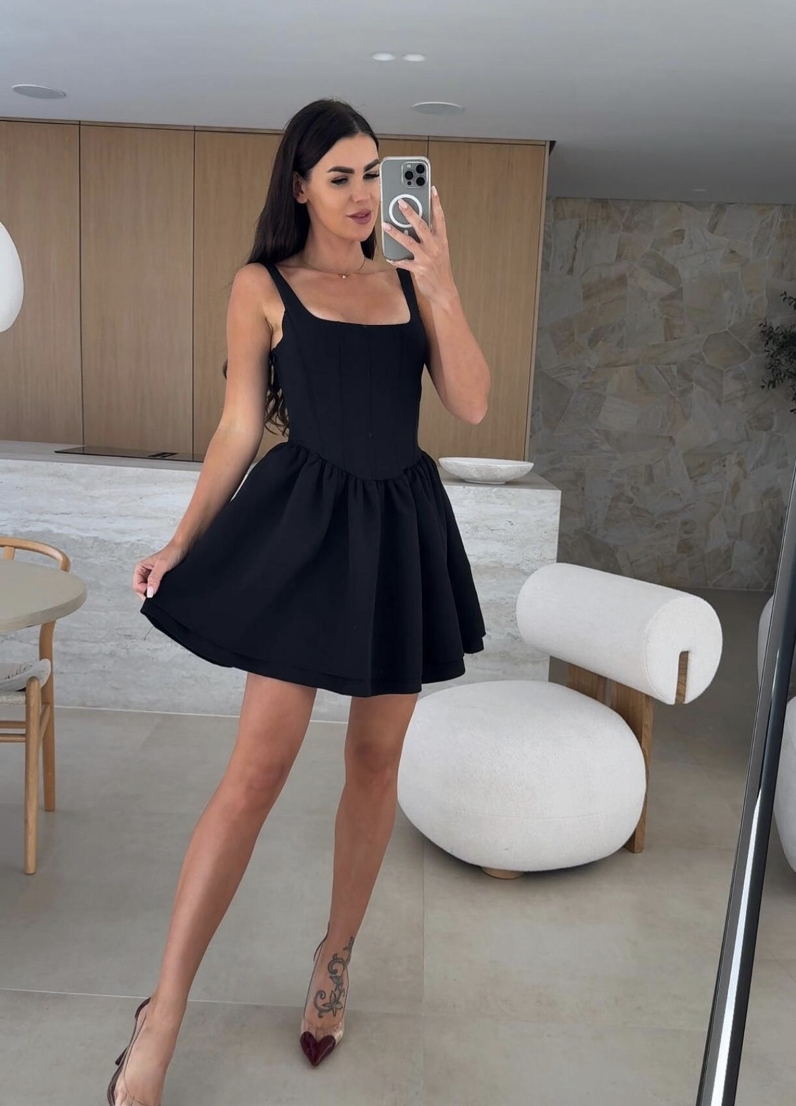 obleka Rubi (6) obleka Rubi, črna - slika 1