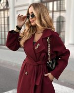 Plašč Vera – bordo
