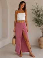 Krilo Sterling – dolgo krilo z razporkom, dusty rose
