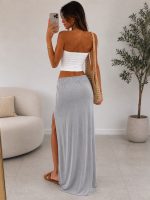 Krilo Sterling – dolgo krilo z razporkom, light grey - slika 2